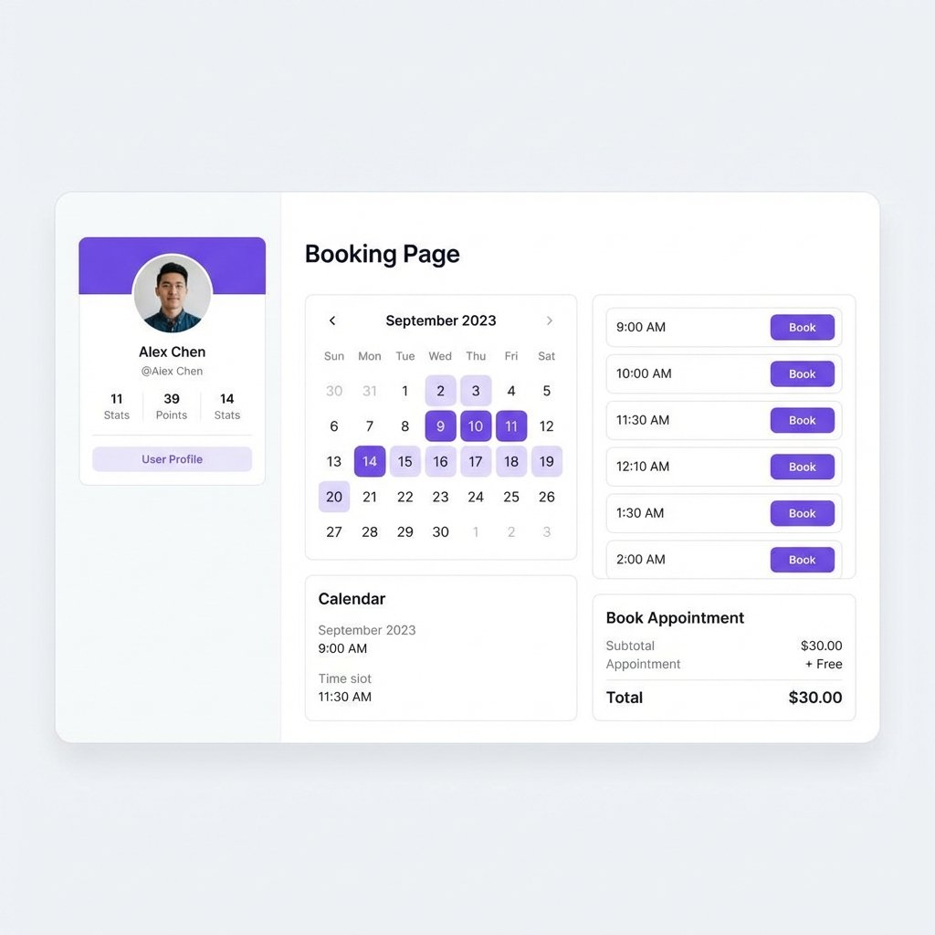 Booking Interface